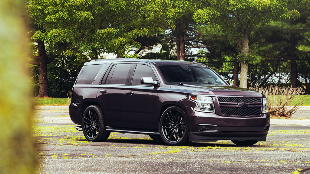 niche m209 vosso 20 inch gloss black rims cadillac escalade audio jam