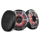 DS-18 NXL-6M Marine Speaker 6.5” RGB LED 100W RMS Black