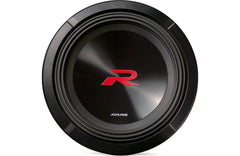 2 x Alpine Type-R R2-W12D2 12" 750w RMS Car Subwoofers + Qpower QBOMB12VL 2" Dual Vented Extra Large Q Bomb SPL Subwoofer Enclosure