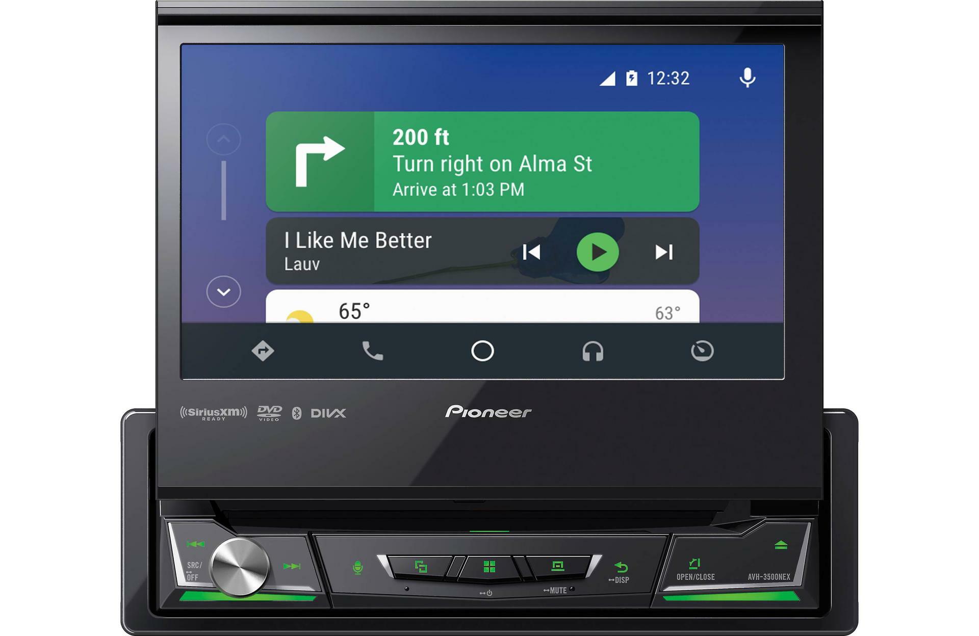 New Pioneer AVH-2550NEX Multimedia DVD Receiver with Apple CarPlay &  Android Auto 