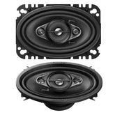 Pioneer TS-A4670F 4x6" Coax Speakers 4 way w/ Speaker Adapters Included (pair)