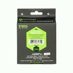 RAPTOR BY METRA ELECTRONICS PRO SERIES NEGATIVE BATTERY TERMINAL - RBTN