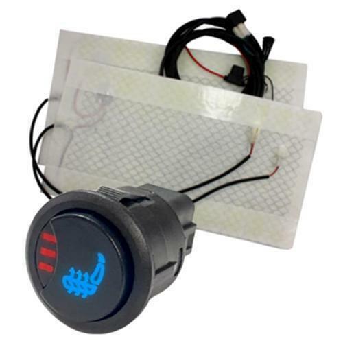 Accele Electronic JW-C400 Carbon Fiber Seat Heater w/ Remote Turn-On