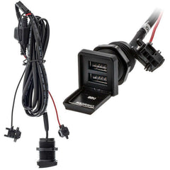 Accele Electronic USBS-BLU Glowing Dual USB Powered Ports - Blue