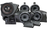 MB Quart MBQR-STG5-2 Stage 5 Audio System For Polaris RZR 14-Up Receiver, Four 8" Speakers, 2-Channel Amp, 10" Sub & Mono Amp