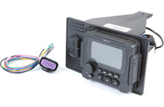 MB Quart MBQR-STG5-2 Stage 5 Audio System For Polaris RZR 14-Up Receiver, Four 8" Speakers, 2-Channel Amp, 10" Sub & Mono Amp