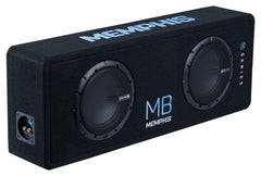 Memphis MBE8D2 Loaded Enclosure 2-8" 2ohm 700RMS/1400MAX
