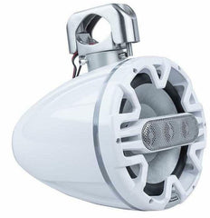 Memphis MM84TW 8" 200/400W 3 Tweeter Line Array Tower Speaker - White