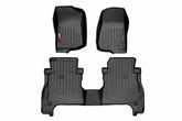 Rough Country M-61501 Floor Mats Jeep Gladiator JT 4WD (20-24)