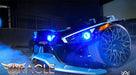 Oracle Lighting 3946-334 - 2015-2019 Polaris Slingshot Surface Mount LED Headlight Halo Kit - SMD ColorSHIFT - w/No Controller