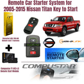 Remote Car Starter System for 2005–2015 Nissan Titan Key to Start
