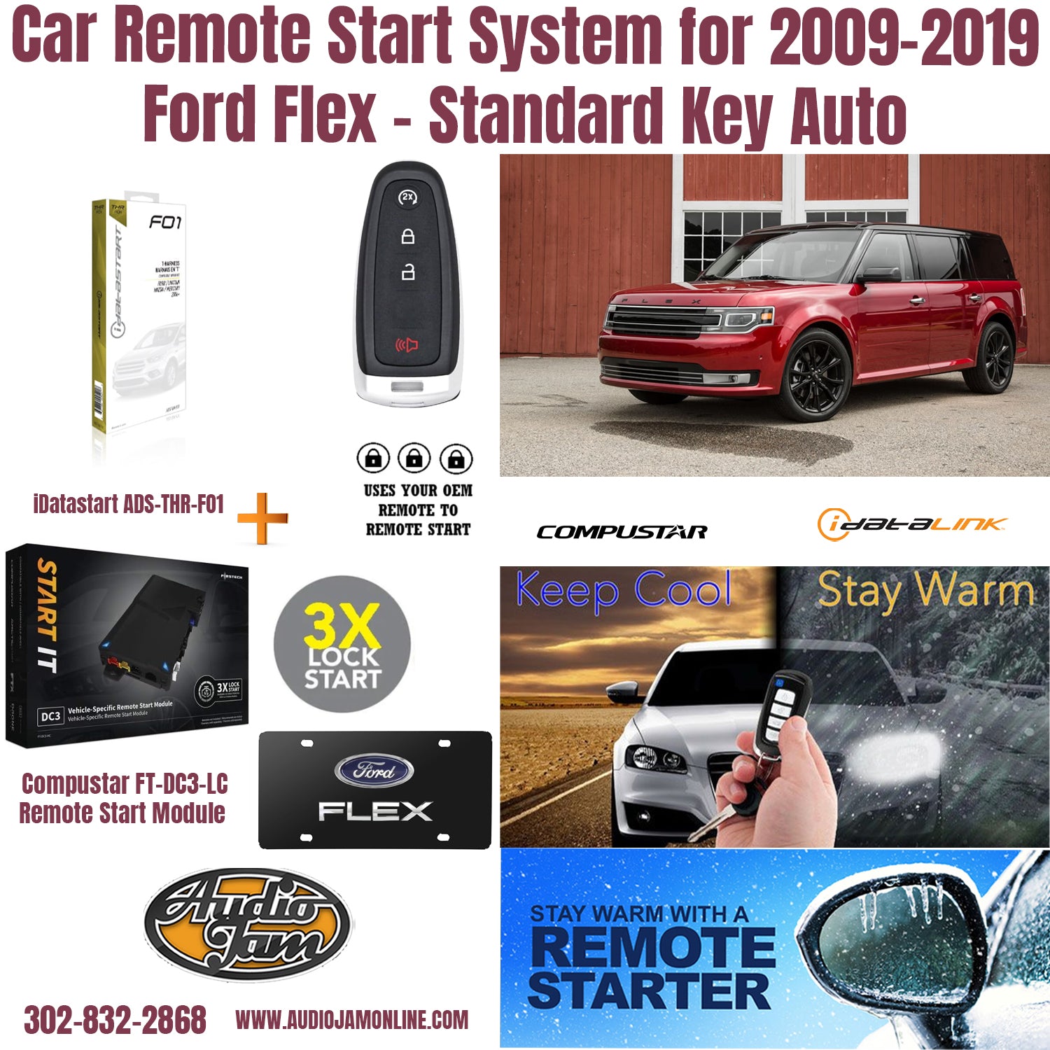 remote start ford flex 2009-2019 Delaware