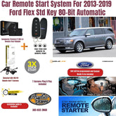 remote start ford flex standard key 2009-2019