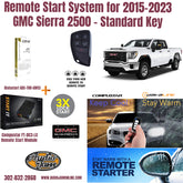 Remote Car Starter for GMC Sierra 2500 |2015-2023
