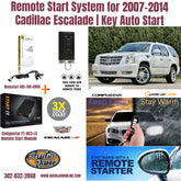 remote start system 2007-2014 Cadillac escalade Delaware