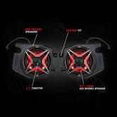 rz4 f65v motorcycle speaker