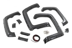 Rough Country A-C11612 Fender Flares Defender | 5'9" Bed | Chevy Silverado 1500 2WD/4WD (2014-2018)