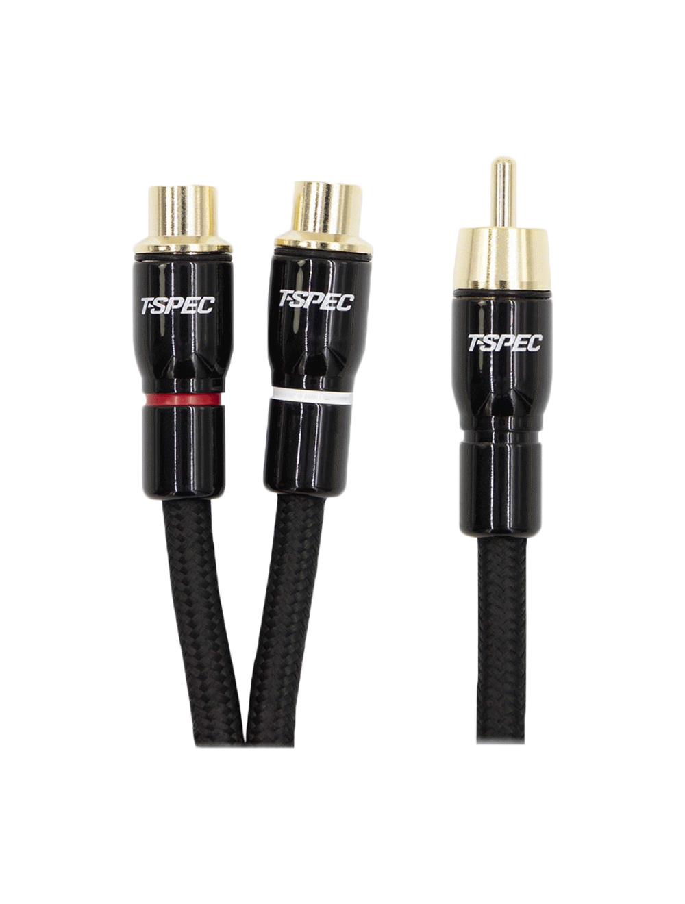 T-Spec V16RCA-Y2 V16 Series RCA Audio Cables - 1 Male 2 Females