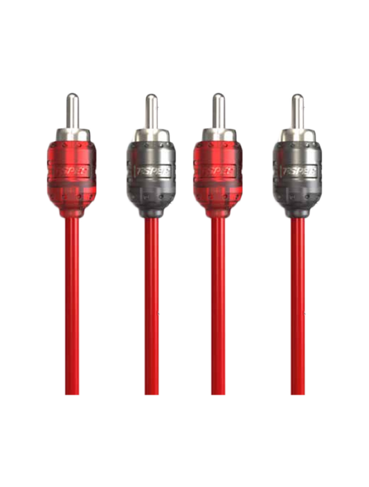 T-Spec V6R174-10 RCA v6 Series 4-Channel Audio Cable - 17' (10 Pack)