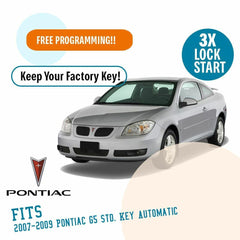Remote Start System for 2007-2009 Pontiac G5 Std. Key Automatic
