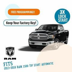 Remote Start System for 2013-2018 RAM 1500 Tip-Start Automatic