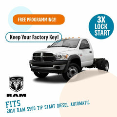 Remote Start System for 2010 RAM 5500 Tip-Start Diesel Automatic