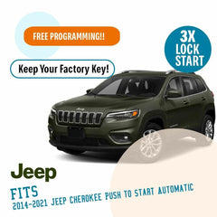 Remote Start System for 2014-2021 Jeep Cherokee Push-to-Start Automa