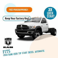 Remote Start System for 2010 RAM 4500 Tip-Start Diesel Automatic