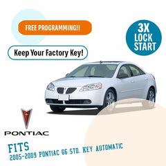 Remote Start System for 2005-2009 Pontiac G6 Std. Key Automatic