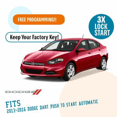 Remote Start System for 2013-2016 Dodge Dart Push-to-Start Automatic