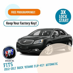 Remote Start System for 2012-2017 Buick Verano Flip-key Automatic
