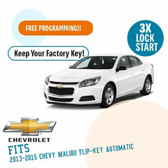 Remote Start System for 2013-2015 Chevy Malibu Flip-key Automatic