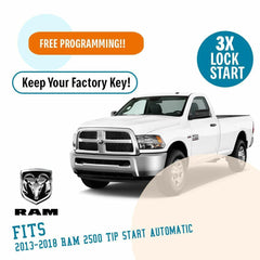 Remote Start System for 2013-2018 RAM 2500 Tip-Start Automatic