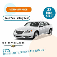 Remote Start System for 2011-2014 Chrysler 200 Std Key Automatic