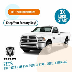 Remote Start System for 2013-2018 RAM 2500 Push-to-Start Diesel Auto