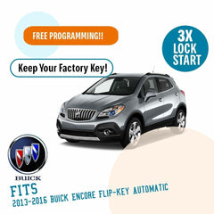 Remote Start System for 2013-2016 Buick Encore Flip-key Automatic