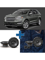 Car Speaker Size Replacement fits 2015-2019 for Ford Edge (not amplified)