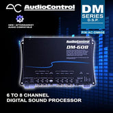 AudioControl DM-608 Premium 6 Input 8 Output DSP Matrix Processor