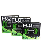 Surge F-4 4 Gauge FLO Series Amp Kit