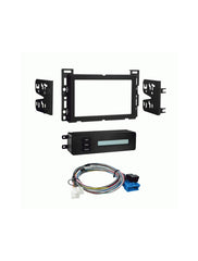 Metra 95-3303B Double DIN Dash Kit for 2004-2009 Chevrolet and Pontiac Black