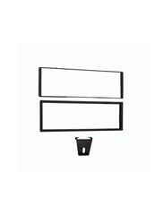 Metra 99-5512 Ford/Lincoln/Mercury Multi Kit 1975-2000 Snap-In Installation with Locking Side Springs