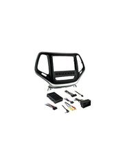 Metra 99-6526S Double DIN Dash Kit for Select 2014-Up Jeep Cherokee Vehicles - Silver Trim