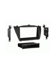 Metra 99-7341B Installation Dash Kit for Single or 2010-Up Hyundai Tucson Double DIN/ISO Radios Black