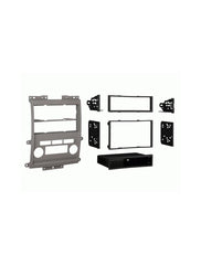 Metra 99-7428G Double DIN/ISO DIN Installation Dash Kit for 2009-2012 Nissan Frontier LE/SE Gray