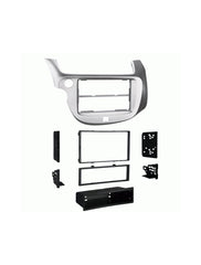 Metra 99-7877S DIN and DDIN Silver for 2009-2013 Honda Fit