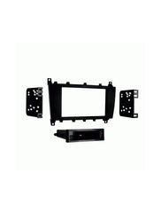 Metra 99-8721B Double or Single Din with Pocket Installation Kit for 2005-2007 Mercedes-Benz Vehicles (Black)