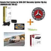 Remote Start System for 2010-2017 Mercedes Sprinter Flip Key CMBMXA0+ADS-THR-BZ2