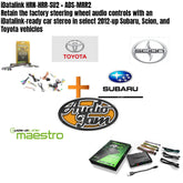 iDatalink HRN-HRR-SU2 + ADS-MRR2 Retain the factory steering wheel audio controls with an iDatalink-ready car stereo in select 2012-up Subaru, Scion, and Toyota vehicles