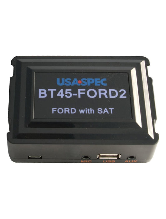 USA Spec BT45-FORD2 Bluetooth Audio Interface for 2005-11 Ford, Lincoln, or Mercury vehicles (BT45FORD2)