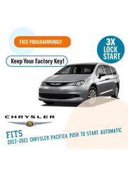 Plug N Play Remote Start System for 2017-2021 Chrysler Pacifica Push-to-Start Automatic